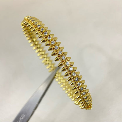 [Okajuri Jewelry] CLASH  BRACELET 8MM DIAMONDS
