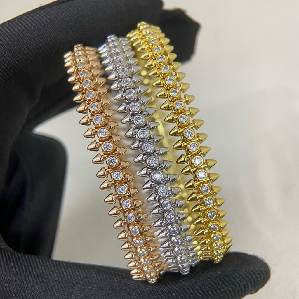[Okajuri Jewelry] CLASH  BRACELET 8MM DIAMONDS