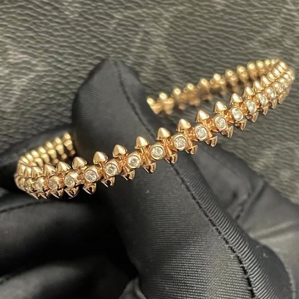 [Okajuri Jewelry] CLASH  BRACELET 8MM DIAMONDS