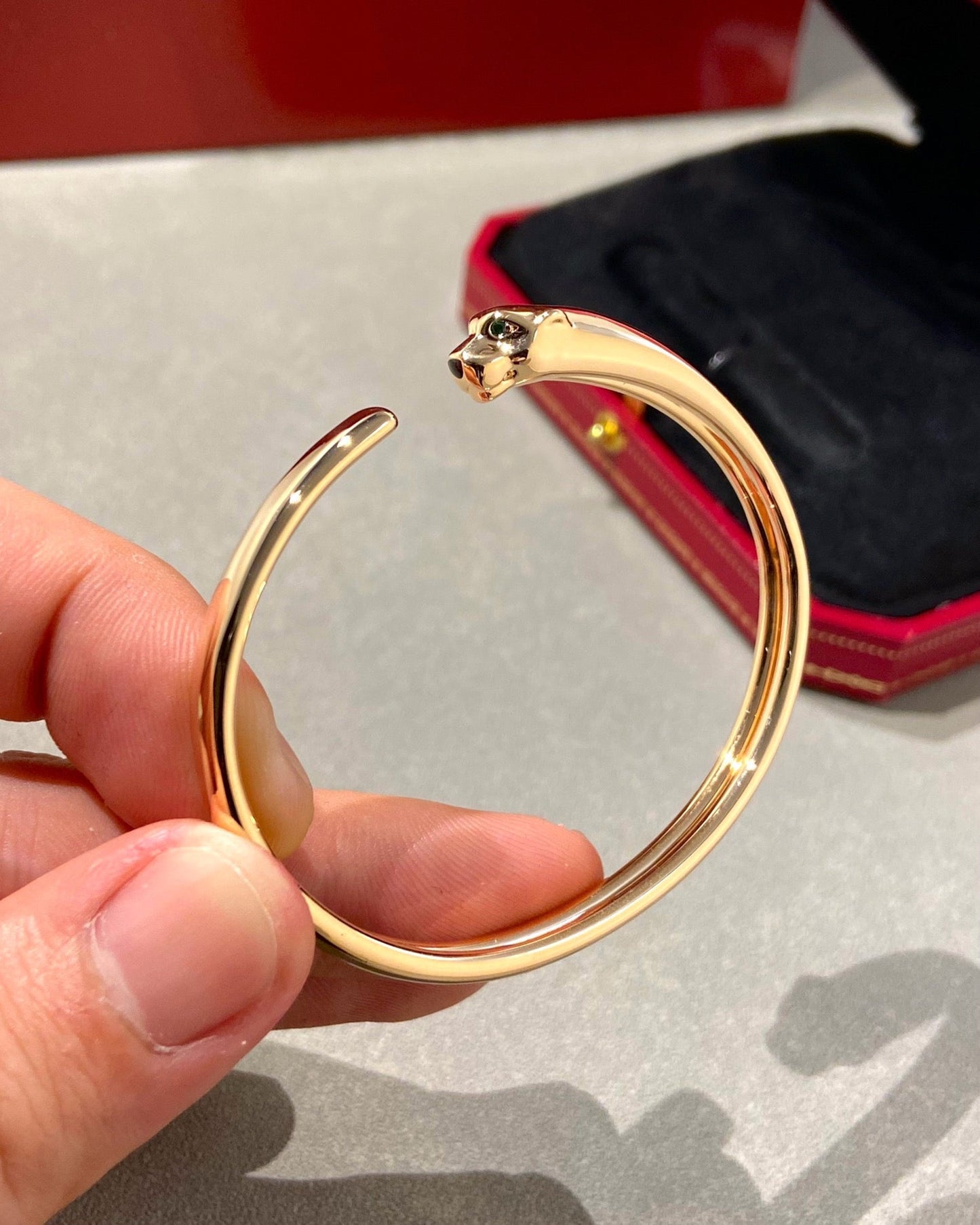 [Okajuri Jewelry] PANTHERE OPEN BRACELET