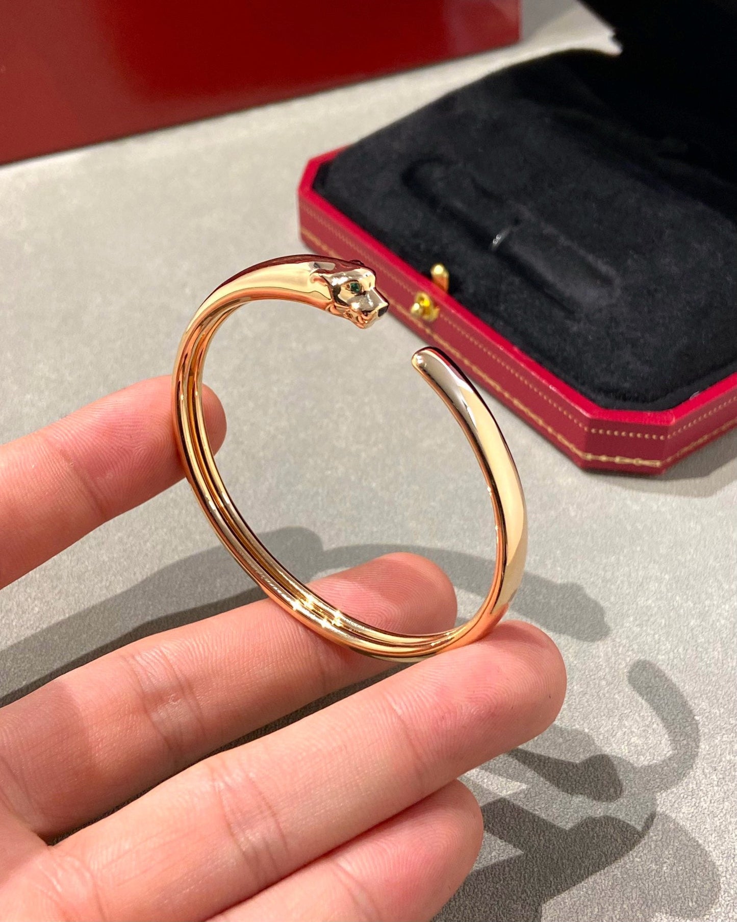 [Okajuri Jewelry] PANTHERE OPEN BRACELET