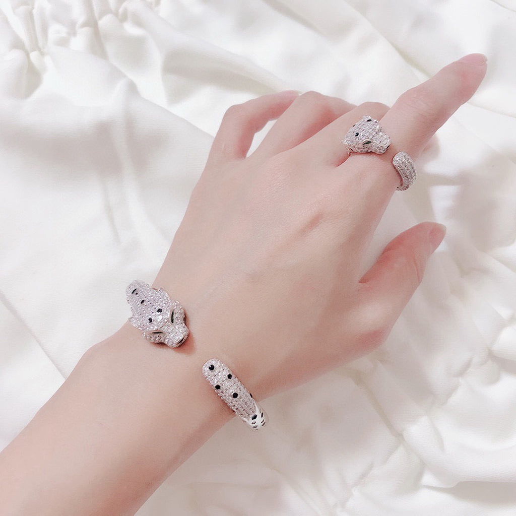 [Okajuri Jewelry] PANTHERE BIG BRACELET DIAMONDS