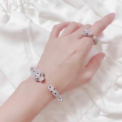 [Okajuri Jewelry] PANTHERE BIG BRACELET DIAMONDS