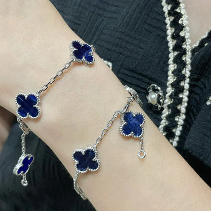 [Okajuri Jewelry] CLOVER 5 MOTIF PIETERSITE BRACELET COLLECTION