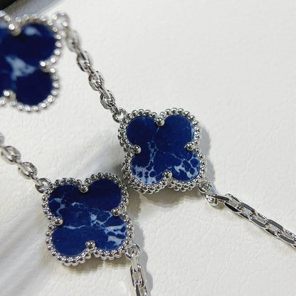 [Okajuri Jewelry] CLOVER 5 MOTIF PIETERSITE BRACELET COLLECTION