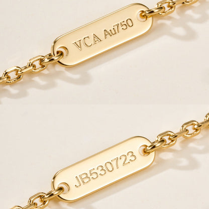 [Okajuri Jewelry]FLOWERLACE NECKLACE 5 DIAMONDS