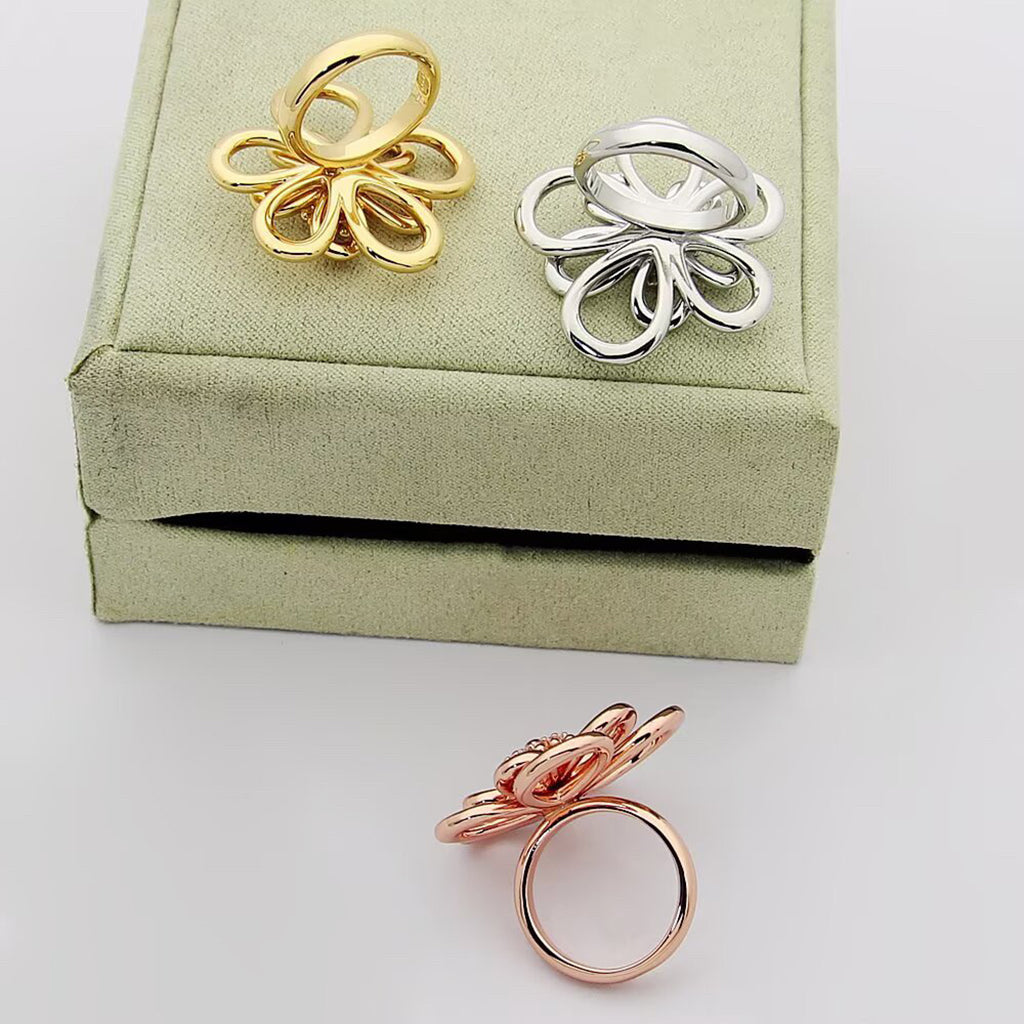 [Okajuri Jewelry] FLOWERLACE RING 5 DIAMONDS