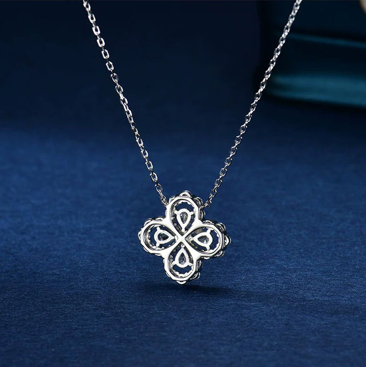 [Okajuri Jewelry] LOOP NECKLACE FULL MOTIF DIAMOND 16MM MULTIPLE COLORS