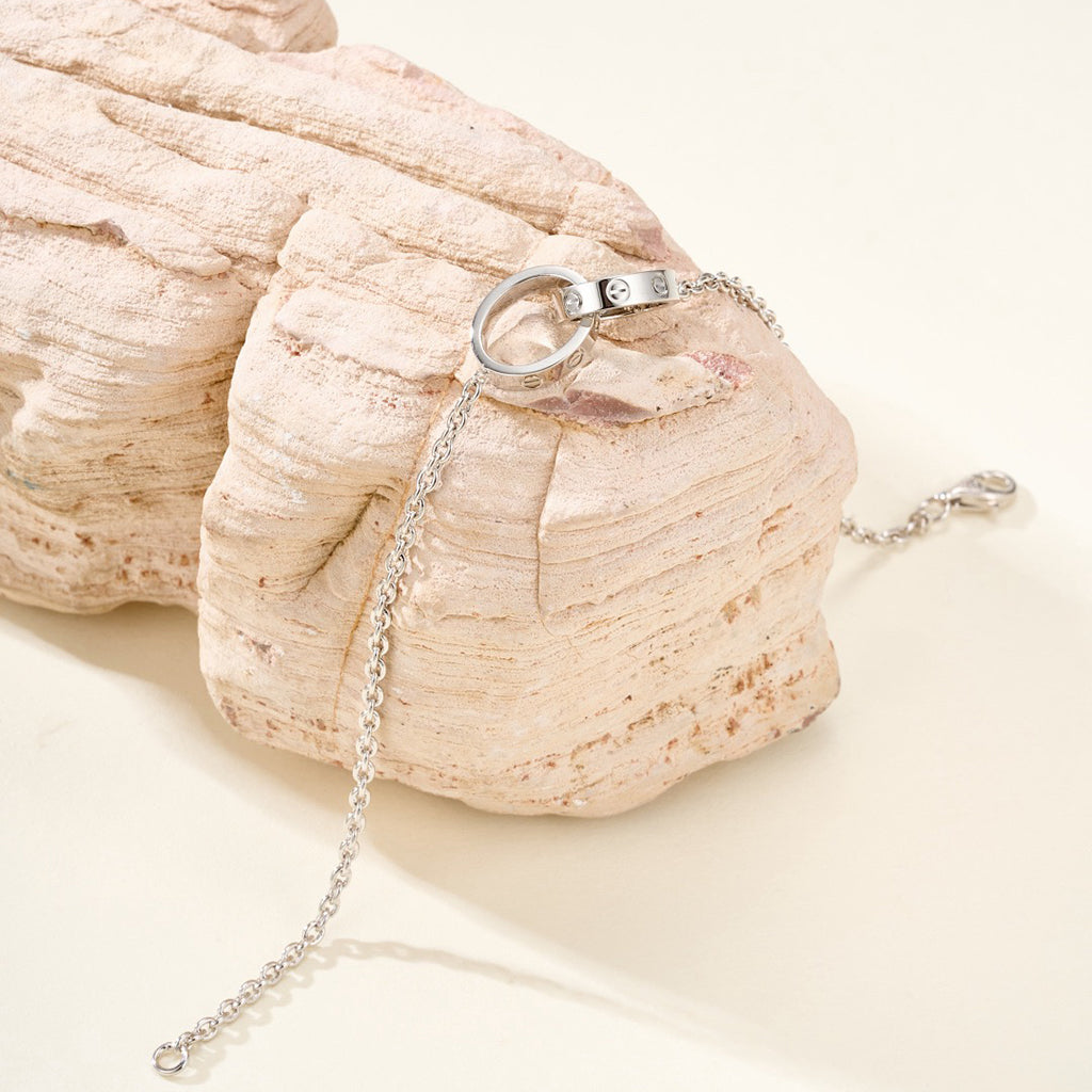[Okajuri Jewelry] LOVE BRACELET DOUBLE RING