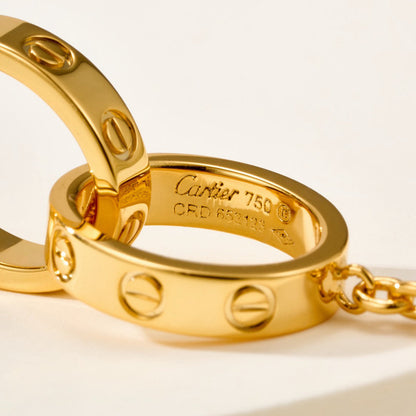 [Okajuri Jewelry] LOVE BRACELET DOUBLE RING