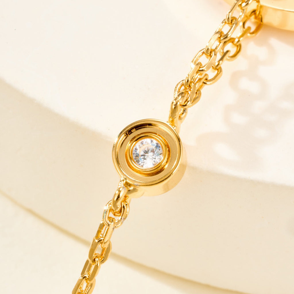 [Okajuri Jewelry] LOVE BRACELET 2 DIAMOND