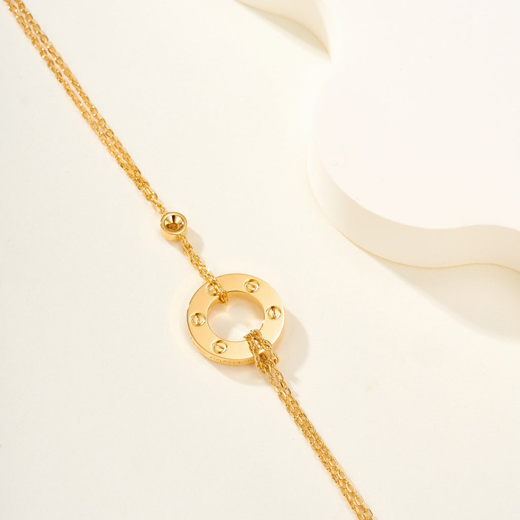 [Okajuri Jewelry] LOVE BRACELET 2 DIAMOND