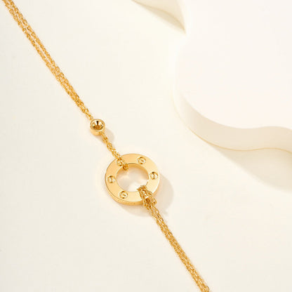 [Okajuri Jewelry] LOVE BRACELET 2 DIAMOND