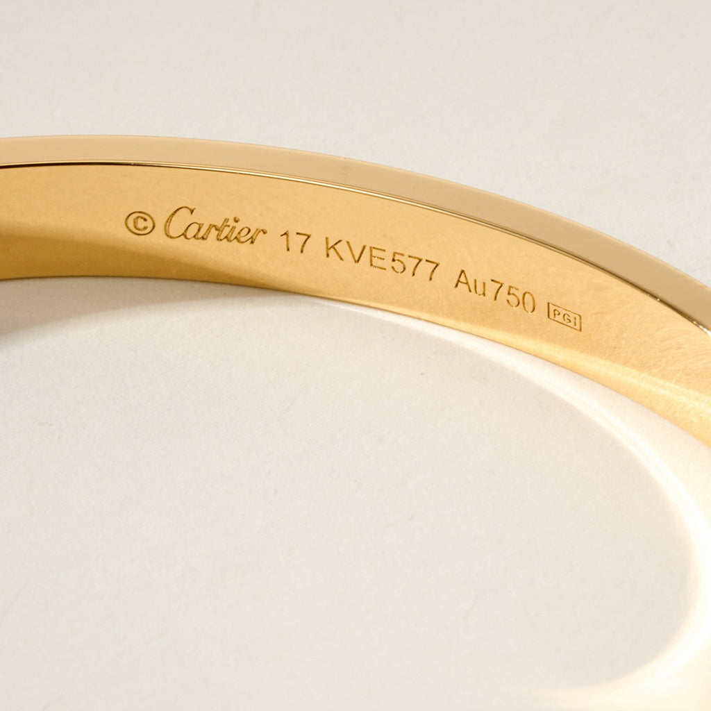 [Okajuri Jewelry] LOVE BRACELET 6.1MM BRUSHED