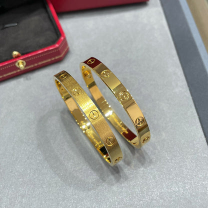 [Okajuri Jewelry] LOVE BRACELET 6.1MM BRUSHED