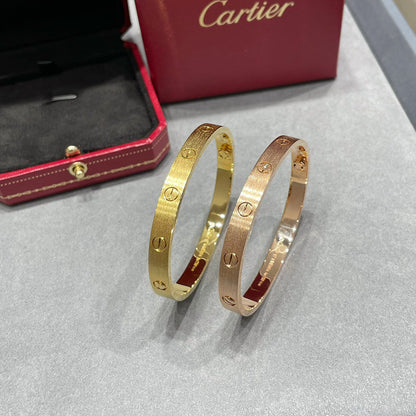 [Okajuri Jewelry] LOVE BRACELET 6.1MM BRUSHED