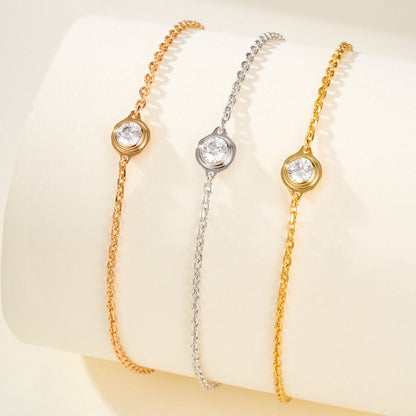 [Okajuri Jewelry] DAMOUR BRACELET 1 DIAMOND