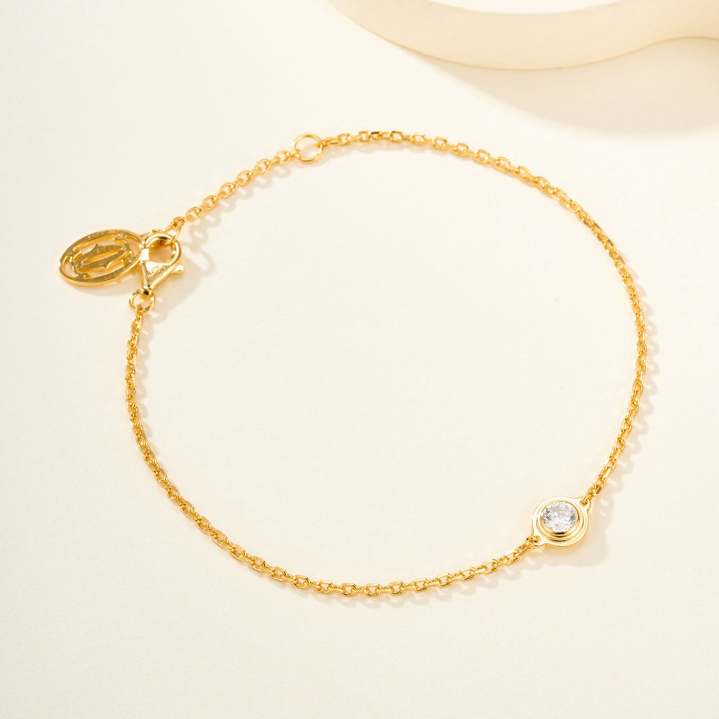[Okajuri Jewelry] DAMOUR BRACELET 1 DIAMOND