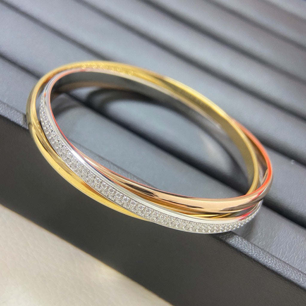 [Okajuri Jewelry] TRINITY 2.8MM SMALL BRACELET