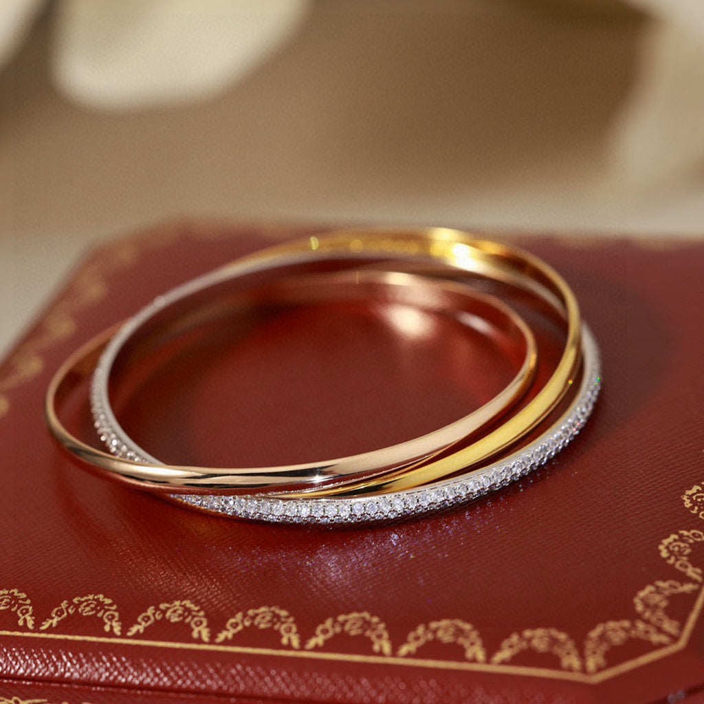 [Okajuri Jewelry] TRINITY 2.8MM SMALL BRACELET