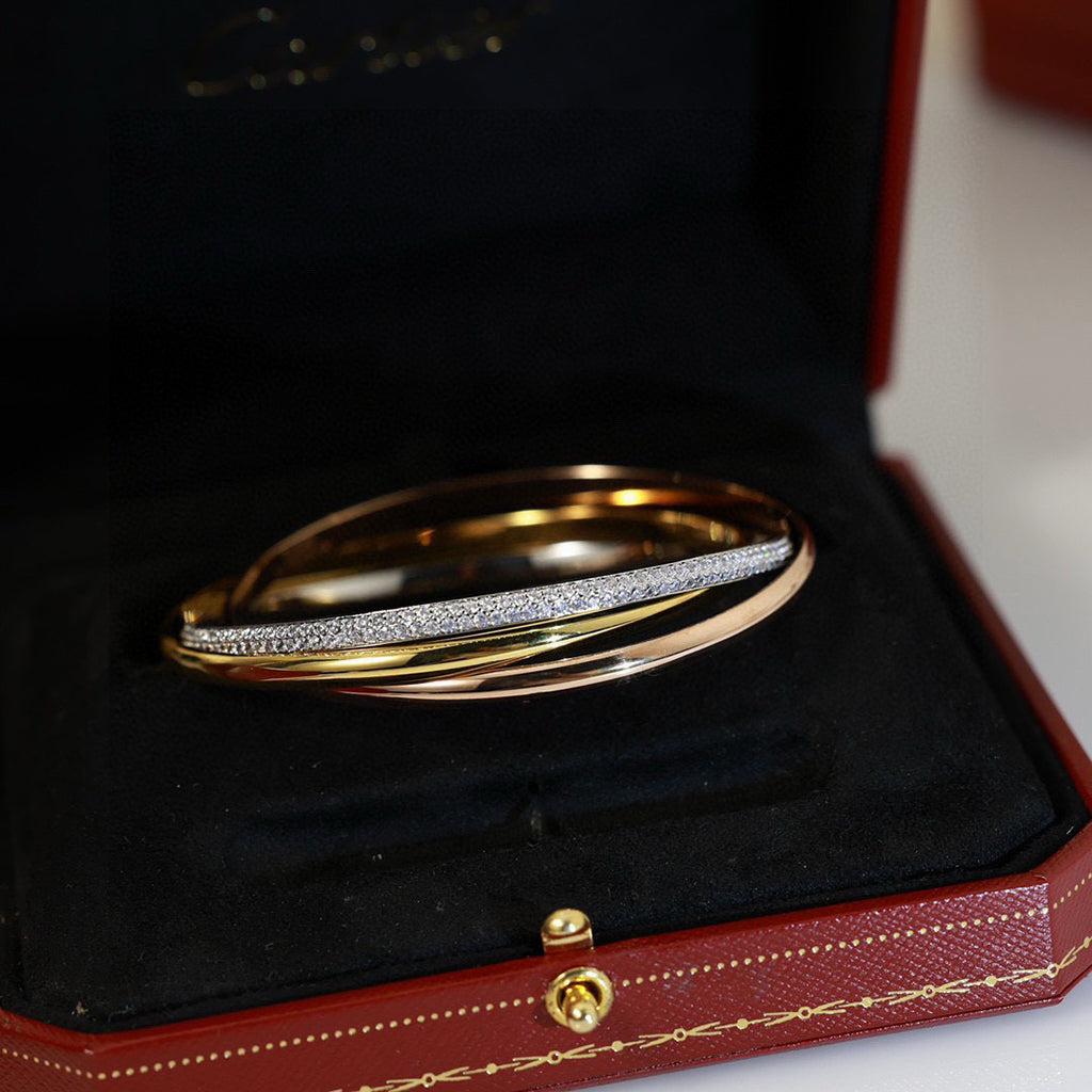 [Okajuri Jewelry] TRINITY 2.8MM SMALL BRACELET