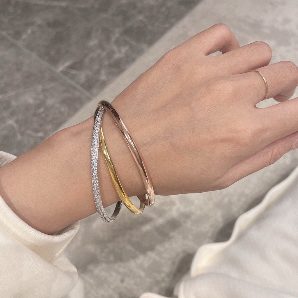 [Okajuri Jewelry] TRINITY 2.8MM SMALL BRACELET