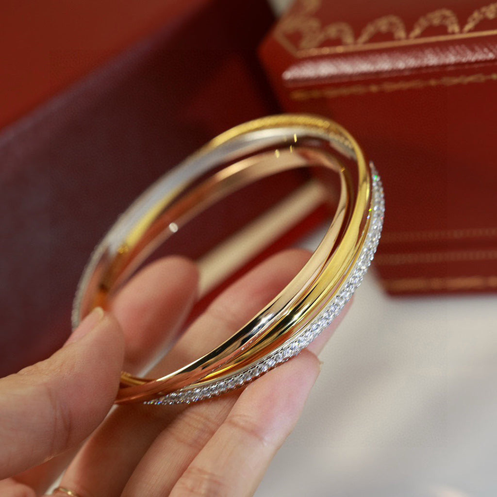[Okajuri Jewelry] TRINITY 2.8MM SMALL BRACELET