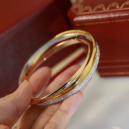 [Okajuri Jewelry] TRINITY 2.8MM SMALL BRACELET