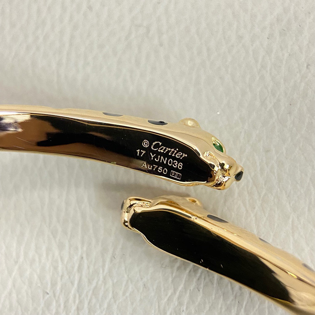 [Okajuri Jewelry] PANTHERE DOUBLE HEADED OPEN BRACELET