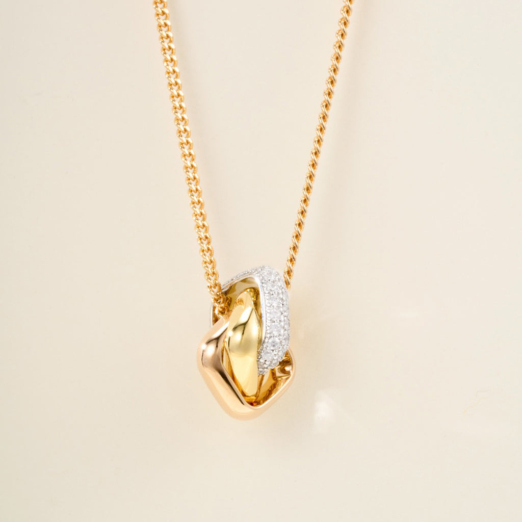 [Okajuri Jewelry] TRINITY CUSHION NECKLACE COLLECTION