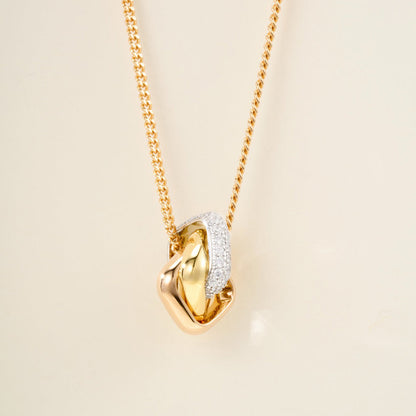 [Okajuri Jewelry] TRINITY CUSHION NECKLACE COLLECTION