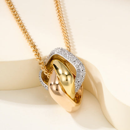 [Okajuri Jewelry] TRINITY CUSHION NECKLACE COLLECTION