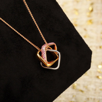 [Okajuri Jewelry] TRINITY CUSHION NECKLACE COLLECTION