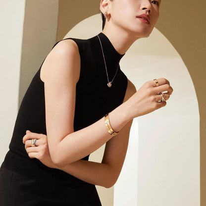 [Okajuri Jewelry] TRINITY CUSHION NECKLACE COLLECTION