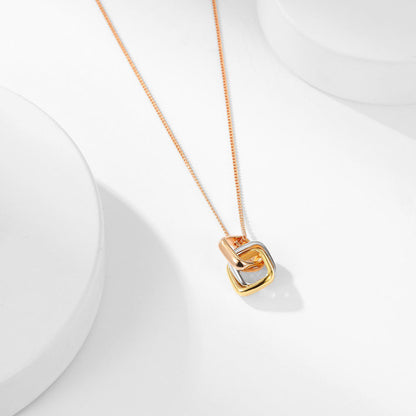 [Okajuri Jewelry] TRINITY CUSHION NECKLACE COLLECTION