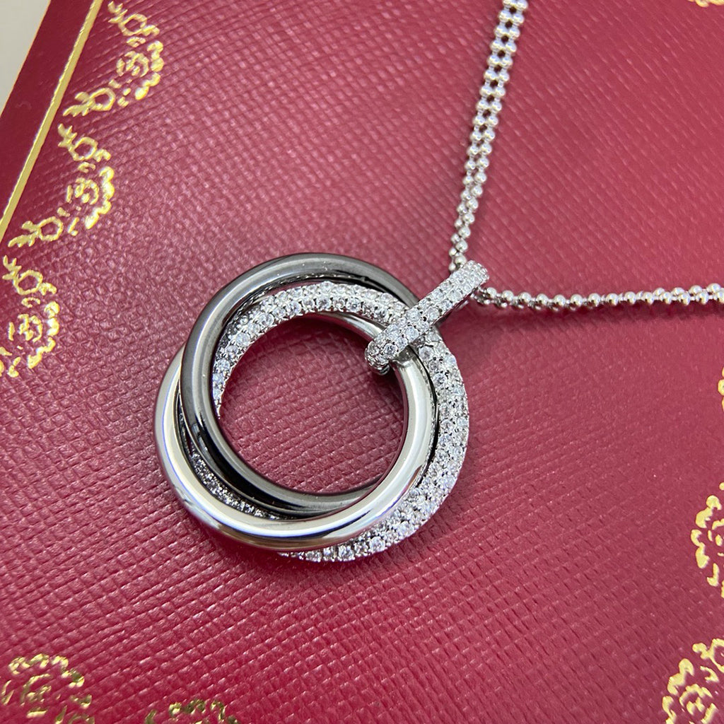 [Okajuri Jewelry] TRINITY CERAMIC NECKLACE