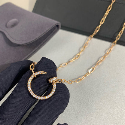 [Okajuri Jewelry] JUSTE NECKLACE FULL DIAMONDS