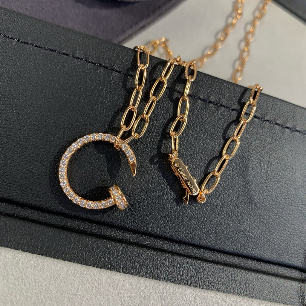 [Okajuri Jewelry] JUSTE NECKLACE FULL DIAMONDS