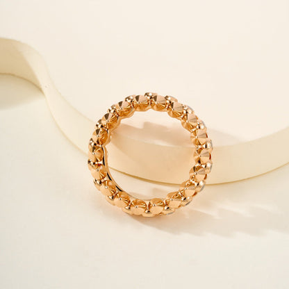 [Okajuri Jewelry] CLASH 6.8MM DIAMOND MEDIUM RING