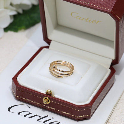 [Okajuri Jewelry] JUSTE RING 4.8MM HALF DIAMOND
