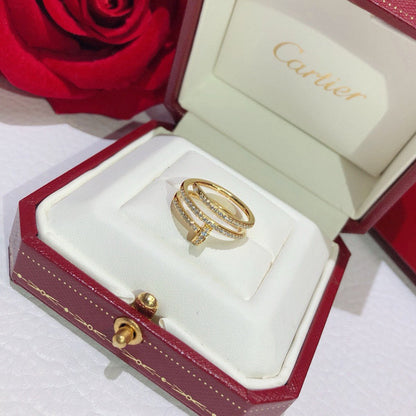 [Okajuri Jewelry] JUSTE RING 4.8MM FULL DIAMOND