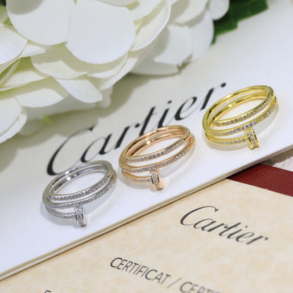 [Okajuri Jewelry] JUSTE RING 4.8MM FULL DIAMOND