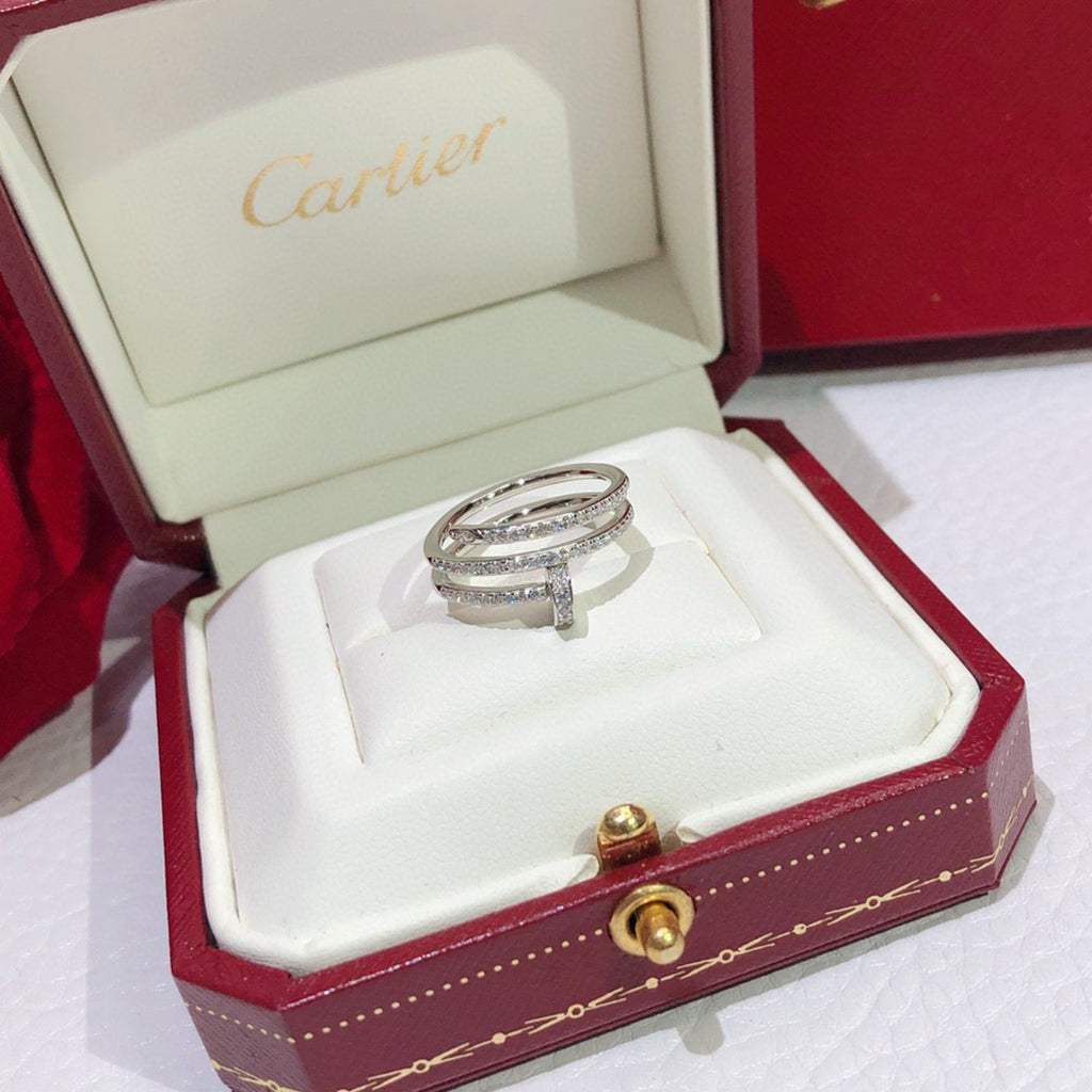 [Okajuri Jewelry] JUSTE RING 4.8MM FULL DIAMOND