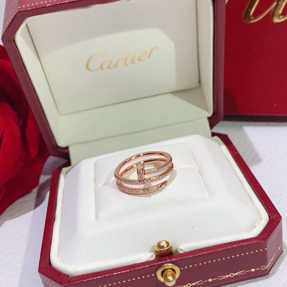 [Okajuri Jewelry] JUSTE RING 4.8MM FULL DIAMOND