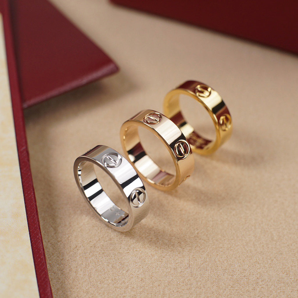 [Okajuri Jewelry] LOVE RING 5.5MM NO DIAMOND