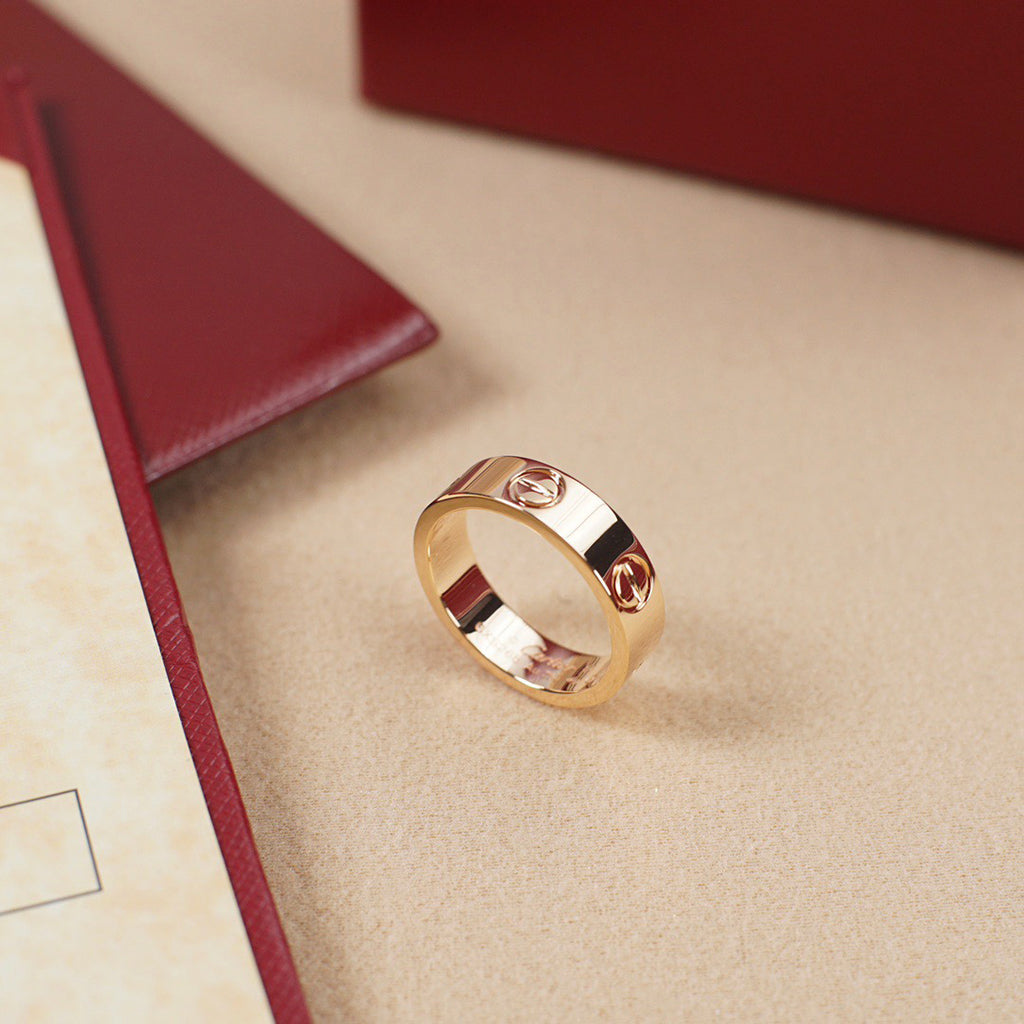 [Okajuri Jewelry] LOVE RING 5.5MM NO DIAMOND