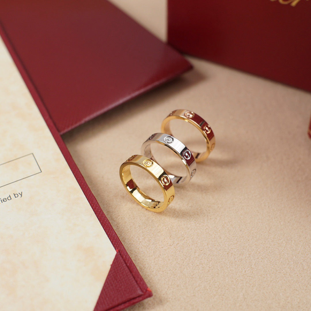 [Okajuri Jewelry] LOVE RING 3.6 MM NO DIAMOND