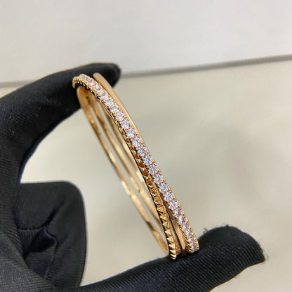 [Okajuri Jewelry] ETINCELLE HALF-PAVED DIAMOND BRACELET