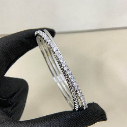 [Okajuri Jewelry] ETINCELLE HALF-PAVED DIAMOND BRACELET