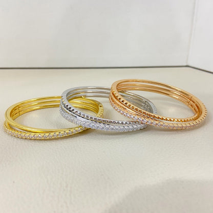 [Okajuri Jewelry] ETINCELLE HALF-PAVED DIAMOND BRACELET